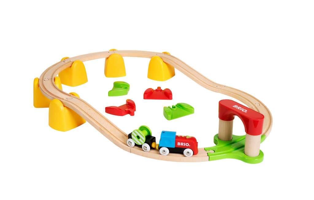 25 Piece Wood Train Set R46227