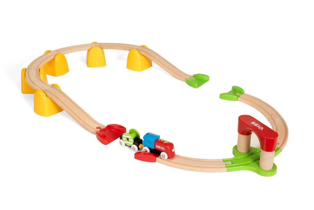 25 Piece Wood Train Set R46227