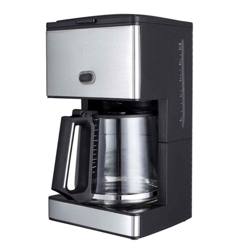 Black Stainless Steel 1.8L Drip Coffee Maker C21124