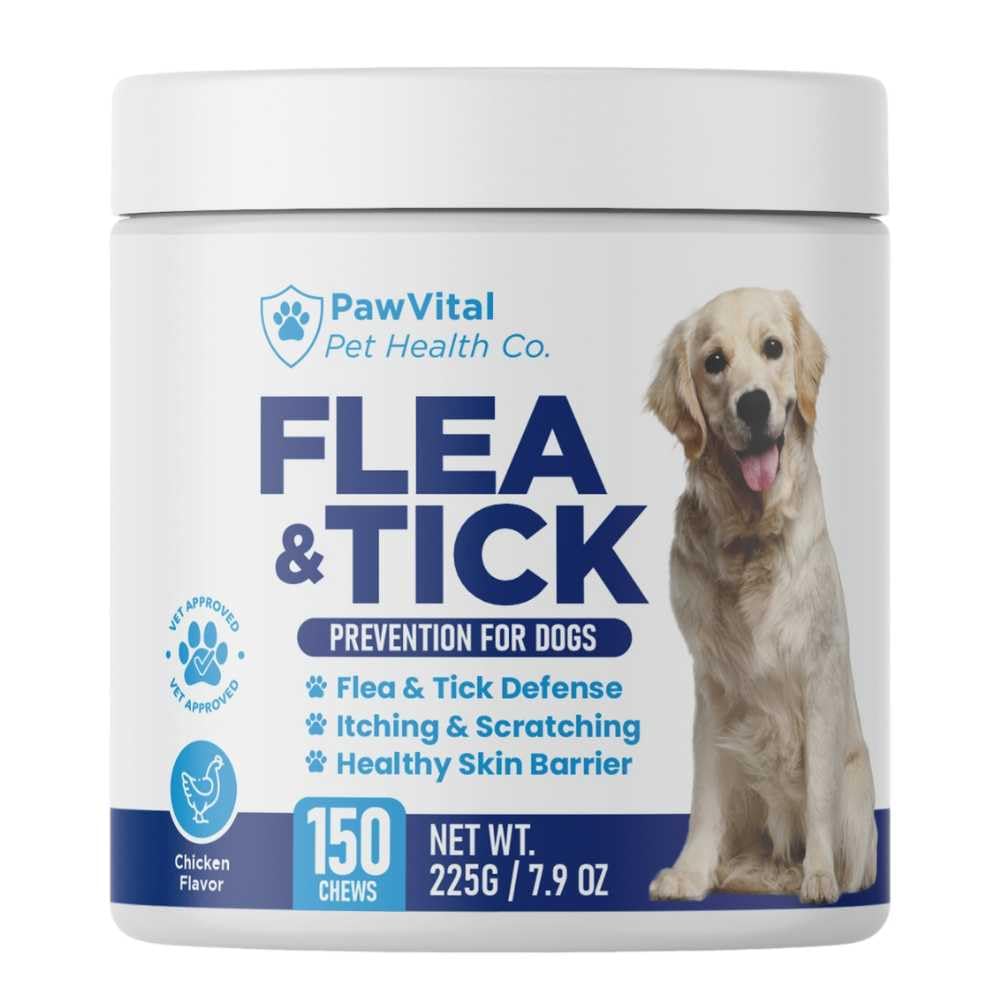 Flea and Tick Prevention for Dogs Chewables 150 Soft Chews Chicken Flavor A754
