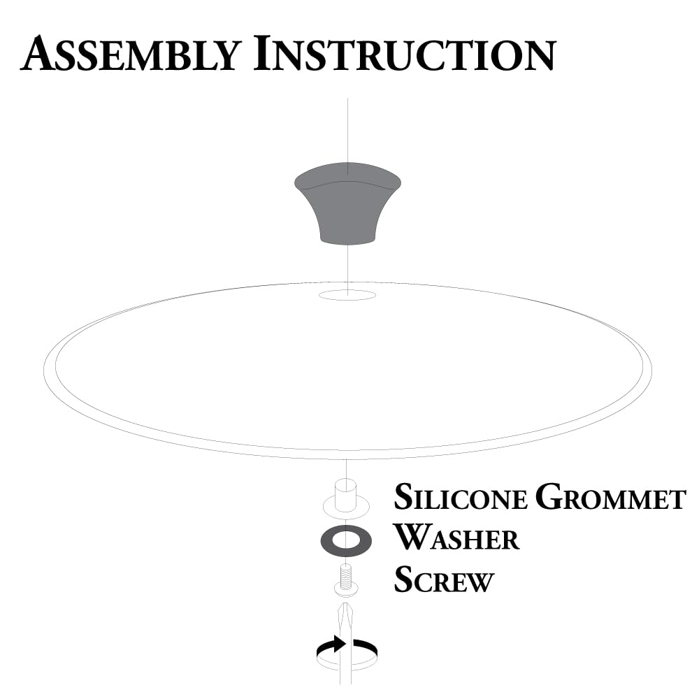 10.2 Inch Tempered Glass Lid L79198