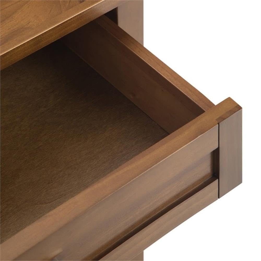 2-Piece Wood 24" Bedside Nightstand Table Set G154