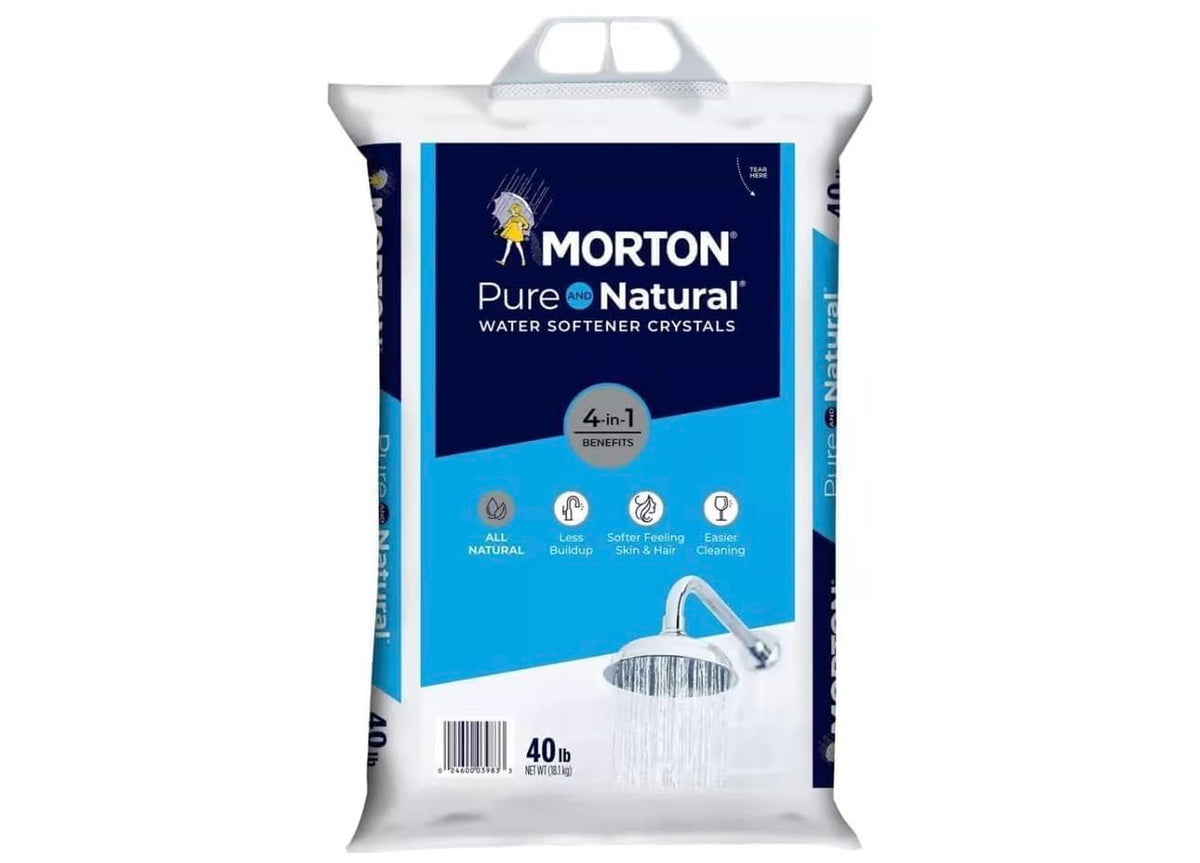 Pure and Natural Water Softener Crystals 40 lb 6 Packs B3238