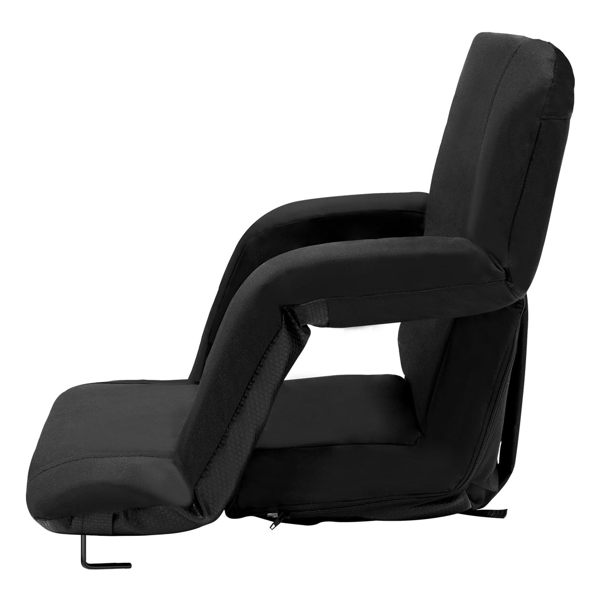Folding Padded Stadium Seat with Cupholder F400