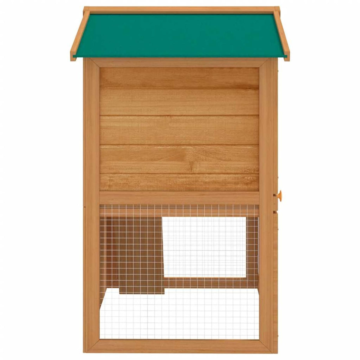 2-Tier Wooden Rabbit Hutch with Ramp R1090