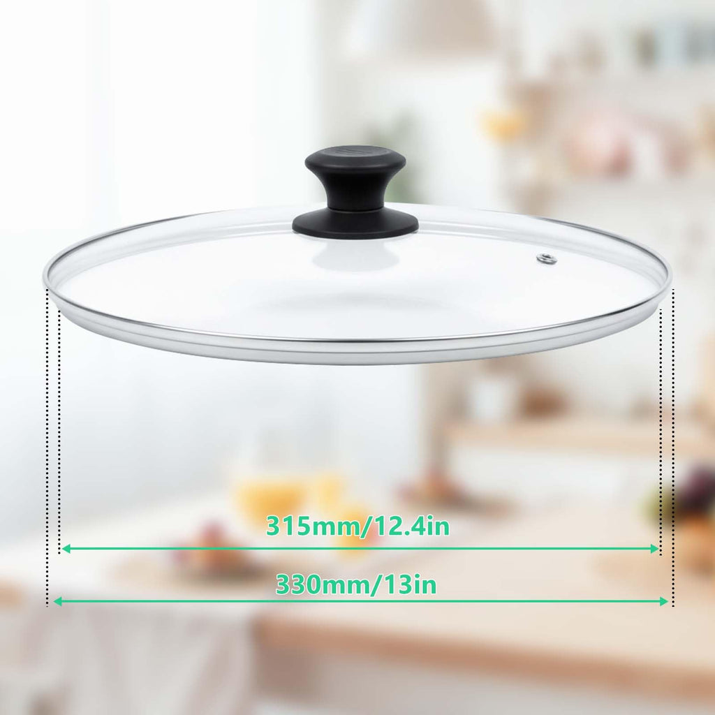 13 Inch Tempered Glass Lid N9855