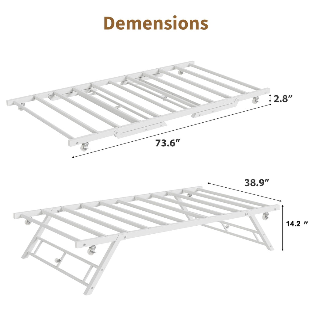 Twin Pop Up Trundle Bed F46239