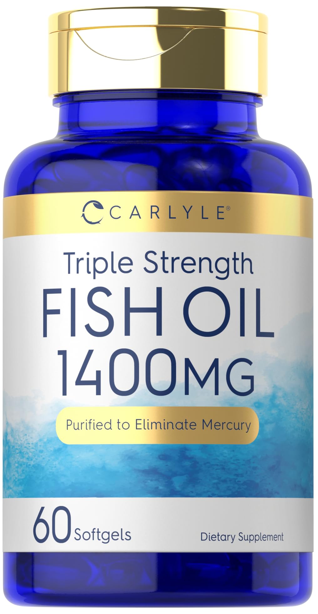 Omega 3 Fish Oil 1400 mg 60 Softgels D564