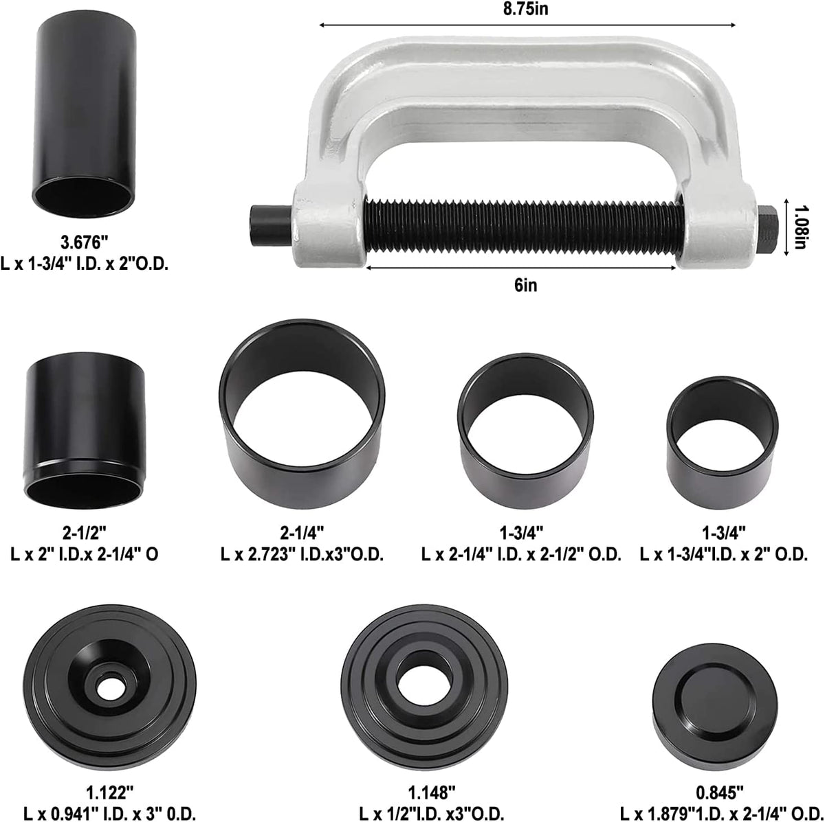 Heavy Duty Ball Joint Press Tool Kit F279