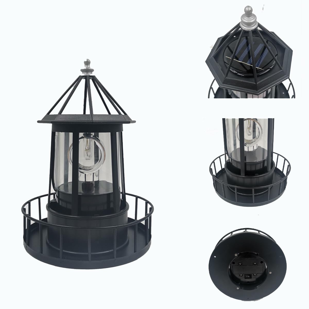 Solar Powered Lighthouse N850699