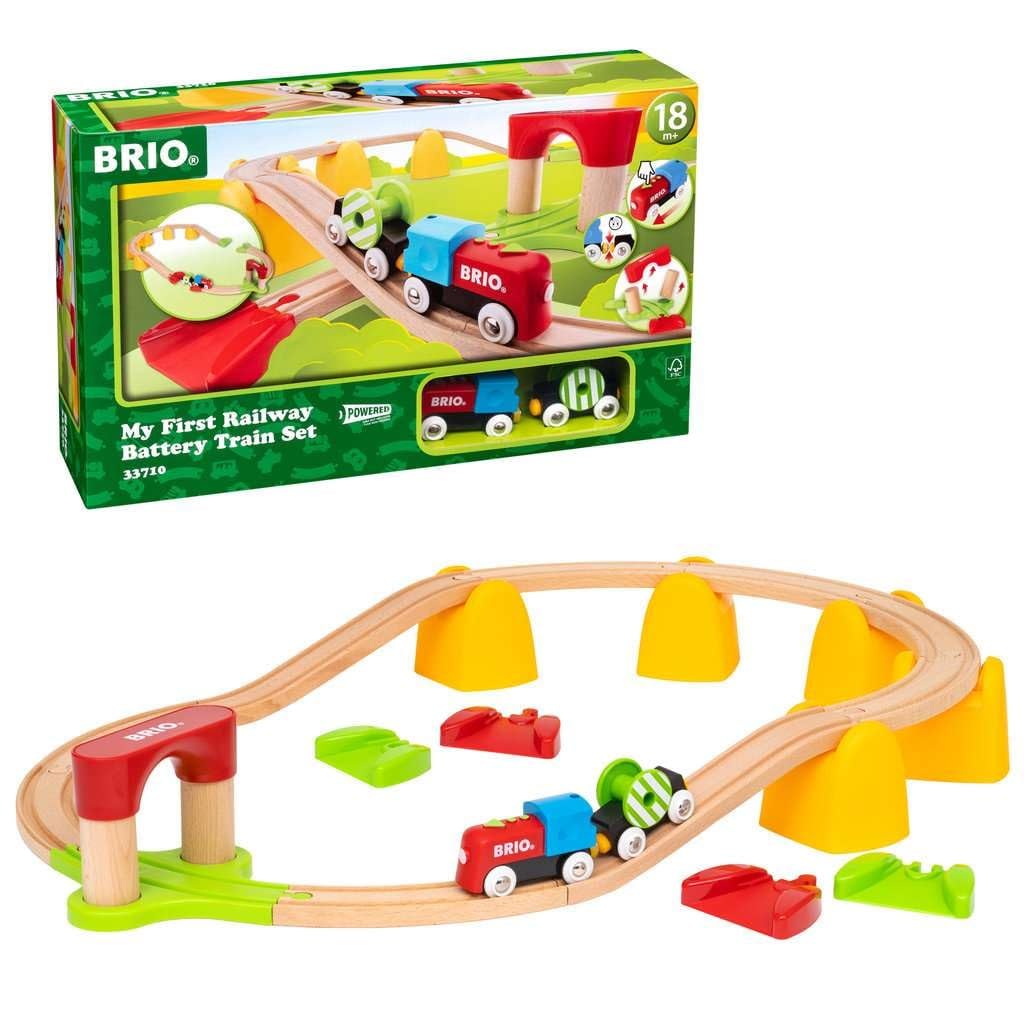 25 Piece Wood Train Set R46227