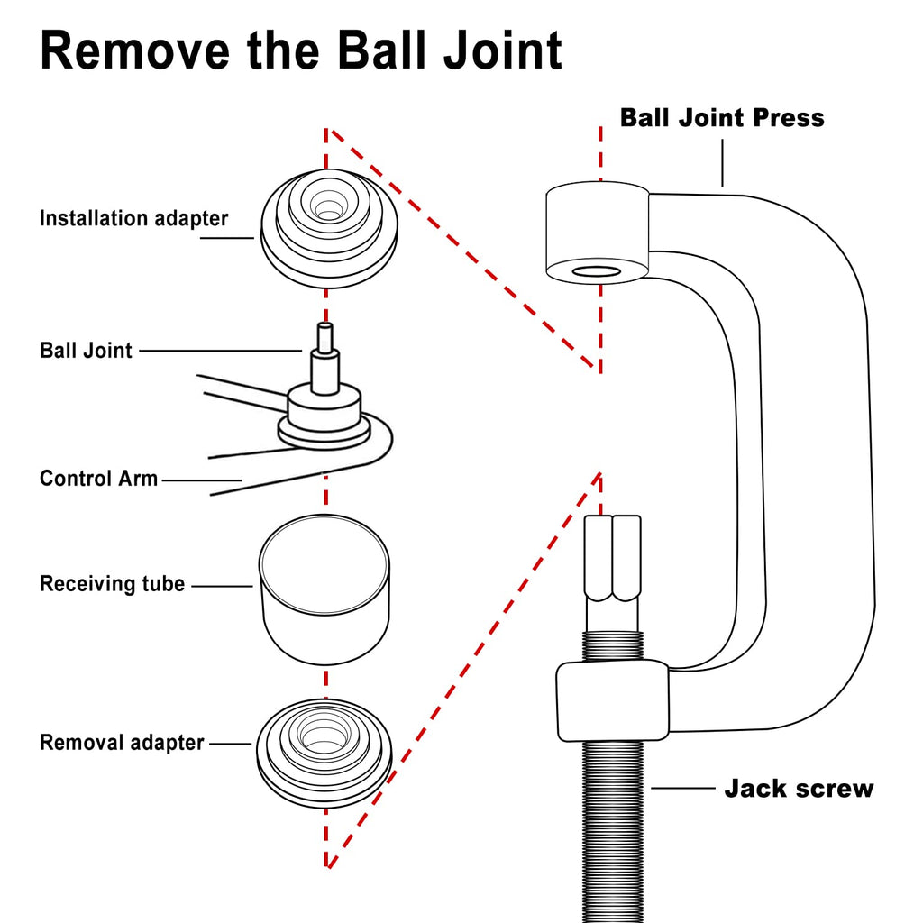 Heavy Duty Ball Joint Press Tool Kit F279