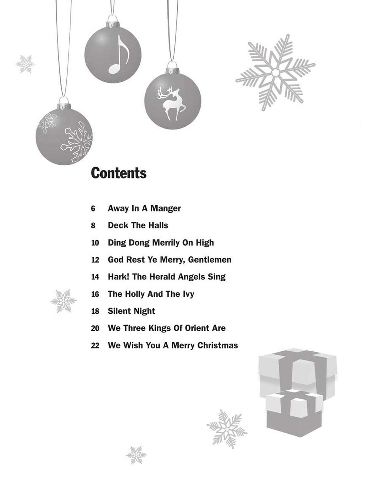 Alto Sax Christmas Jazz Sheet Music Book with Online Audio A25679