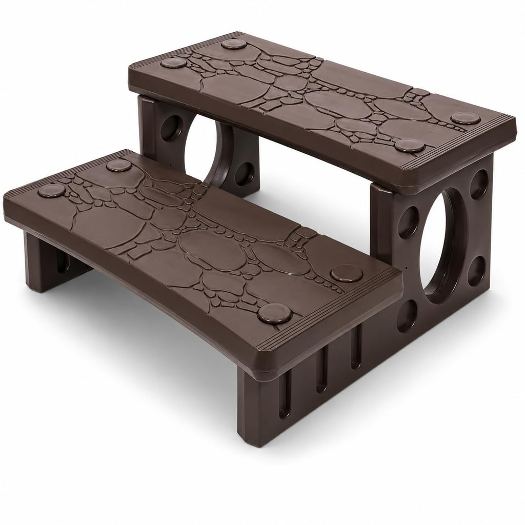 2-Step Spa Hot Tub Pool Deck Steps U27500