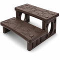 2-Step Spa Hot Tub Pool Deck Steps U27500