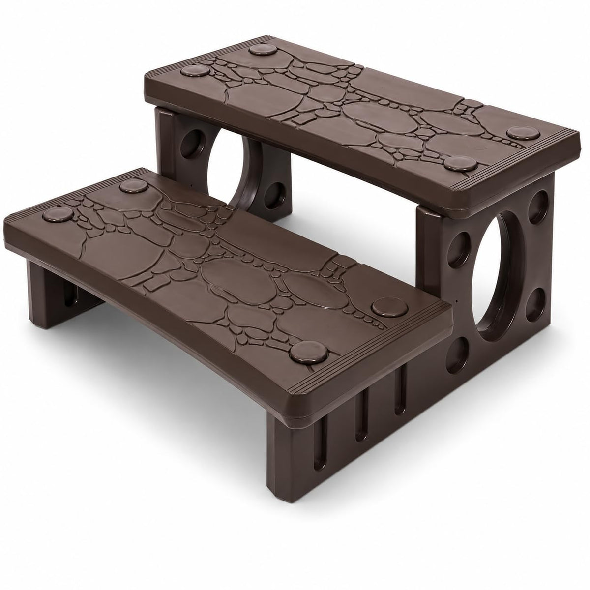 2-Step Spa Hot Tub Pool Deck Steps U27500