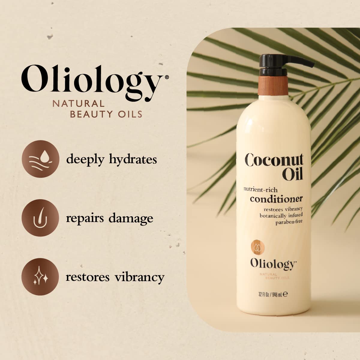 Coconut Oil Shampoo & Conditioner Combo Pack 32oz Z411263