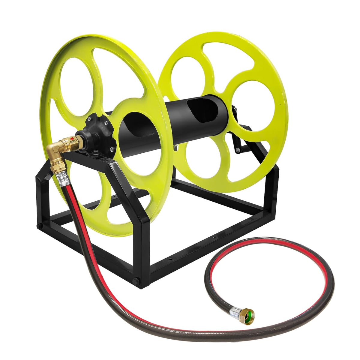 400FT Wall/Floor Mount Garden Hose Reel with Crank P34343
