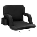 Folding Padded Stadium Seat with Cupholder F400