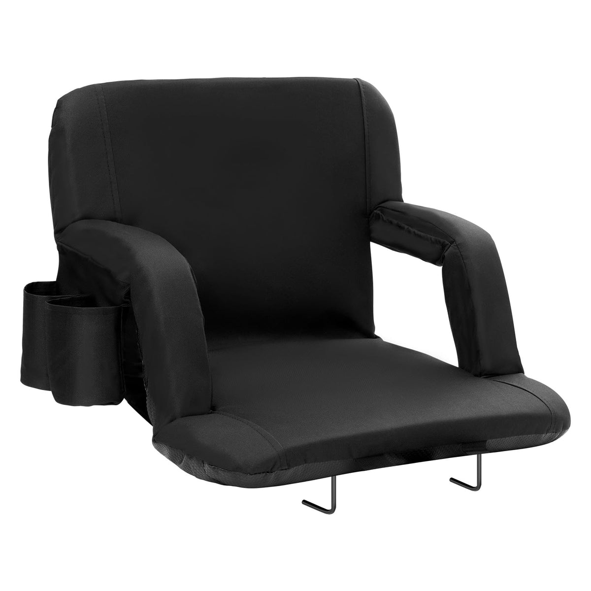 Folding Padded Stadium Seat with Cupholder F400