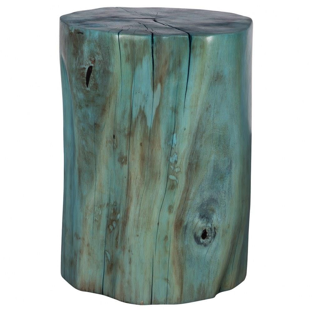 Blue/Green Accent Stool T7733
