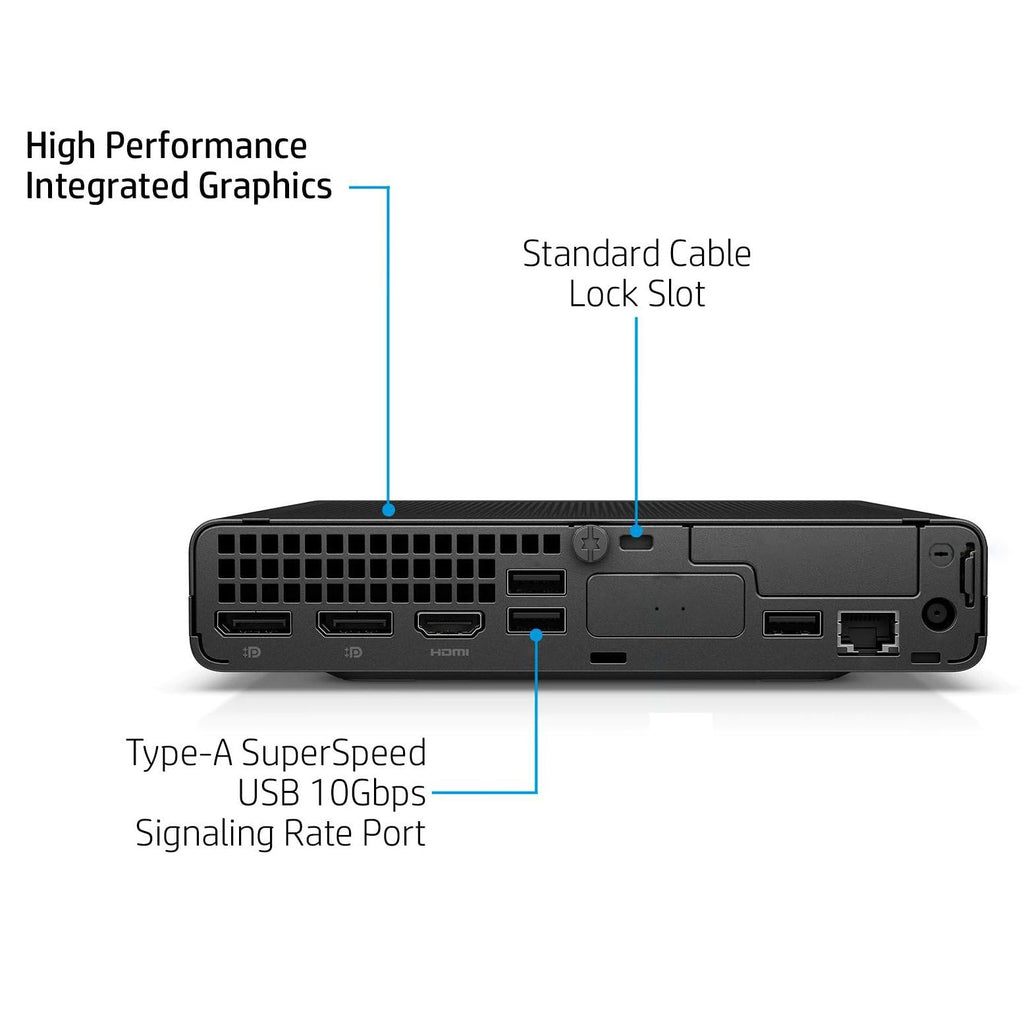 Mini PC Desktop Computer, Intel Core i5-14500, 16GB DDR5 RAM, 512GB SSD, Keyboard & Mouse Included, Windows 11 Pro J324358