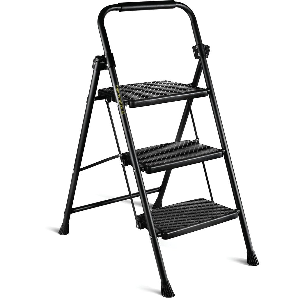 Folding Step Ladder with Anti-Slip Pedal N68850