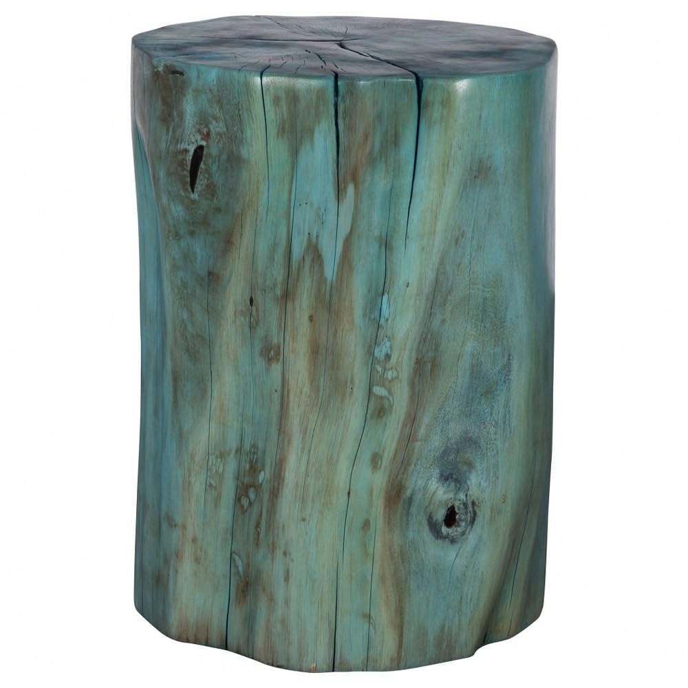 Blue/Green Accent Stool T7733