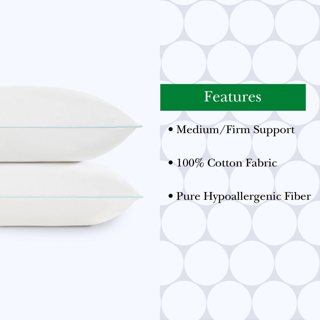 White Queen Pillows Set of 2 P7834
