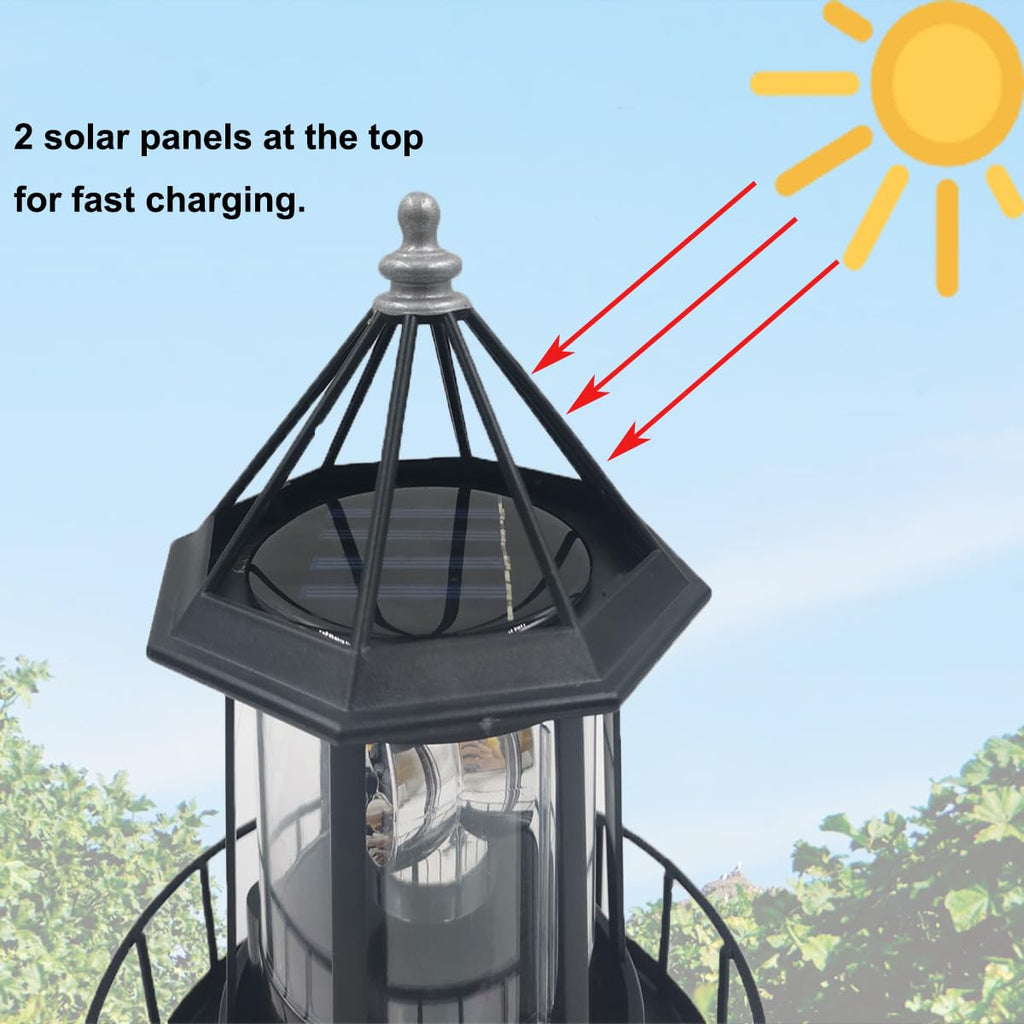 Solar Powered Lighthouse N850699