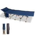 Folding Camping Cot with Carry Bag Pocket Pillow K9376