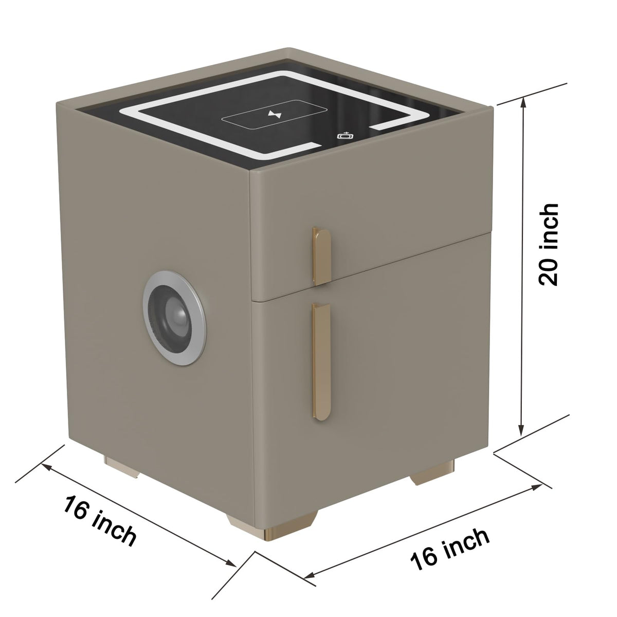 Nightstand with Wireless Charging X1736
