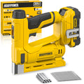 3/8'' Crown 18 Gauge 2 in 1 Cordless Brad Nailer/Electric Stapler with Battery & Charger B659119
