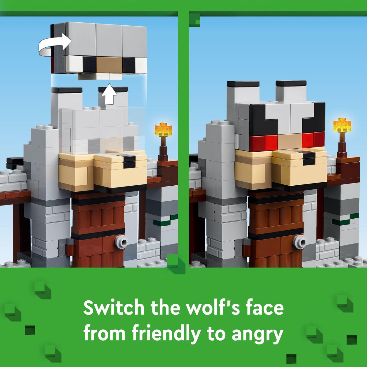 Minecraft Castle Building Set with Minifigures P342