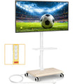 Rolling TV Stand with Power Outlet for 32-60 inch TVs H393