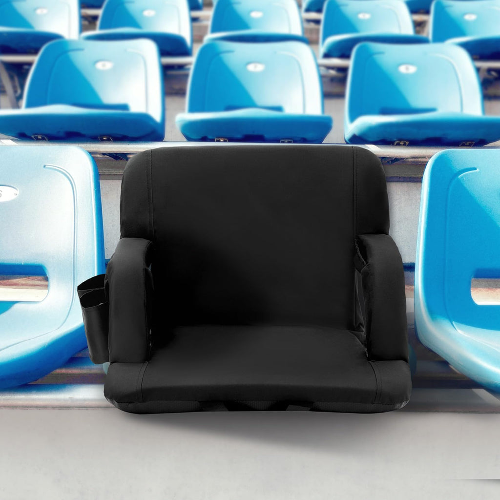 Folding Padded Stadium Seat with Cupholder F400