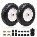 4.80/4.00-8" Flat Free Wheelbarrow Tire and Wheel A2423