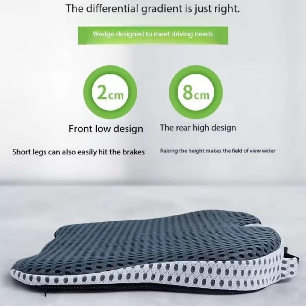 Black Memory Foam Car Seat Booster Cushion G80157