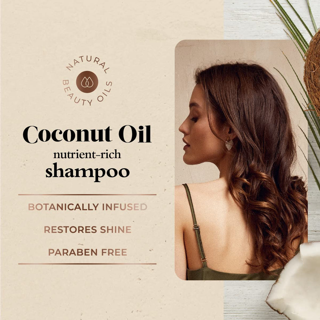 Coconut Oil Shampoo & Conditioner Combo Pack 32oz Z411263
