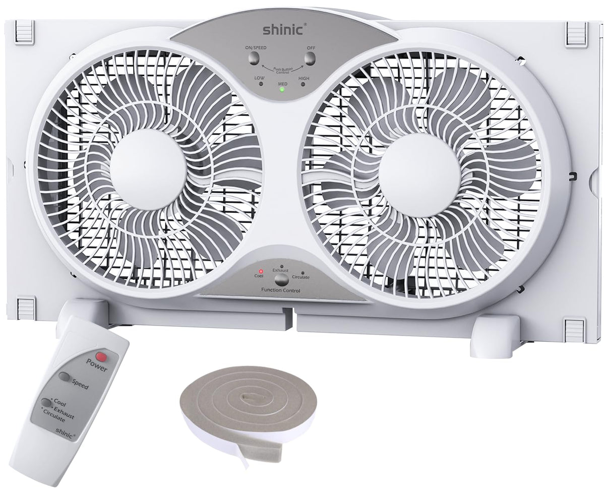 9" Reversible 3-Speed Window Fan S9403