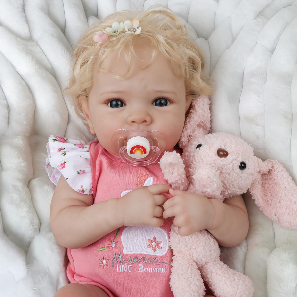 20 Inch Realistic Silicone Vinyl Baby Doll Q660806
