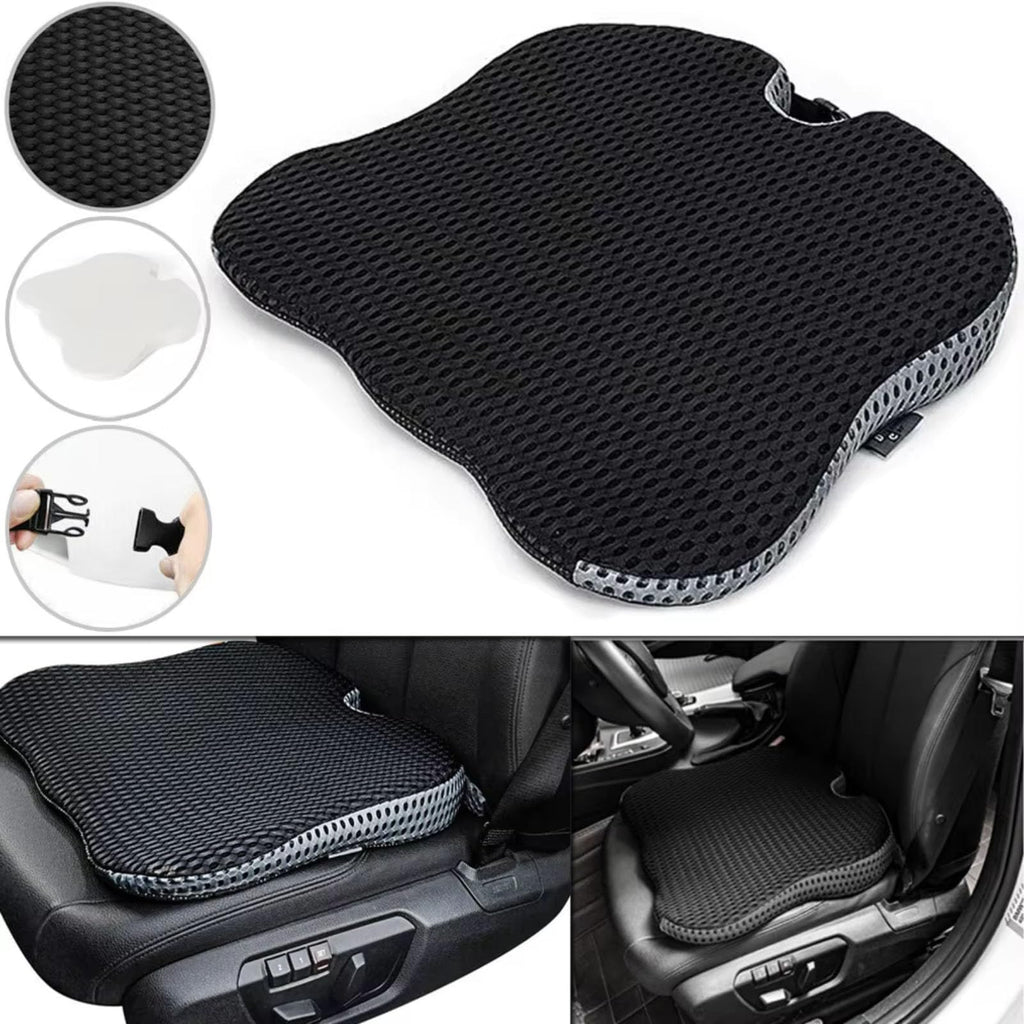 Black Memory Foam Car Seat Booster Cushion G80157