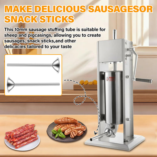 2 Pack 10mm Sausage Stuffer Tubes S75261