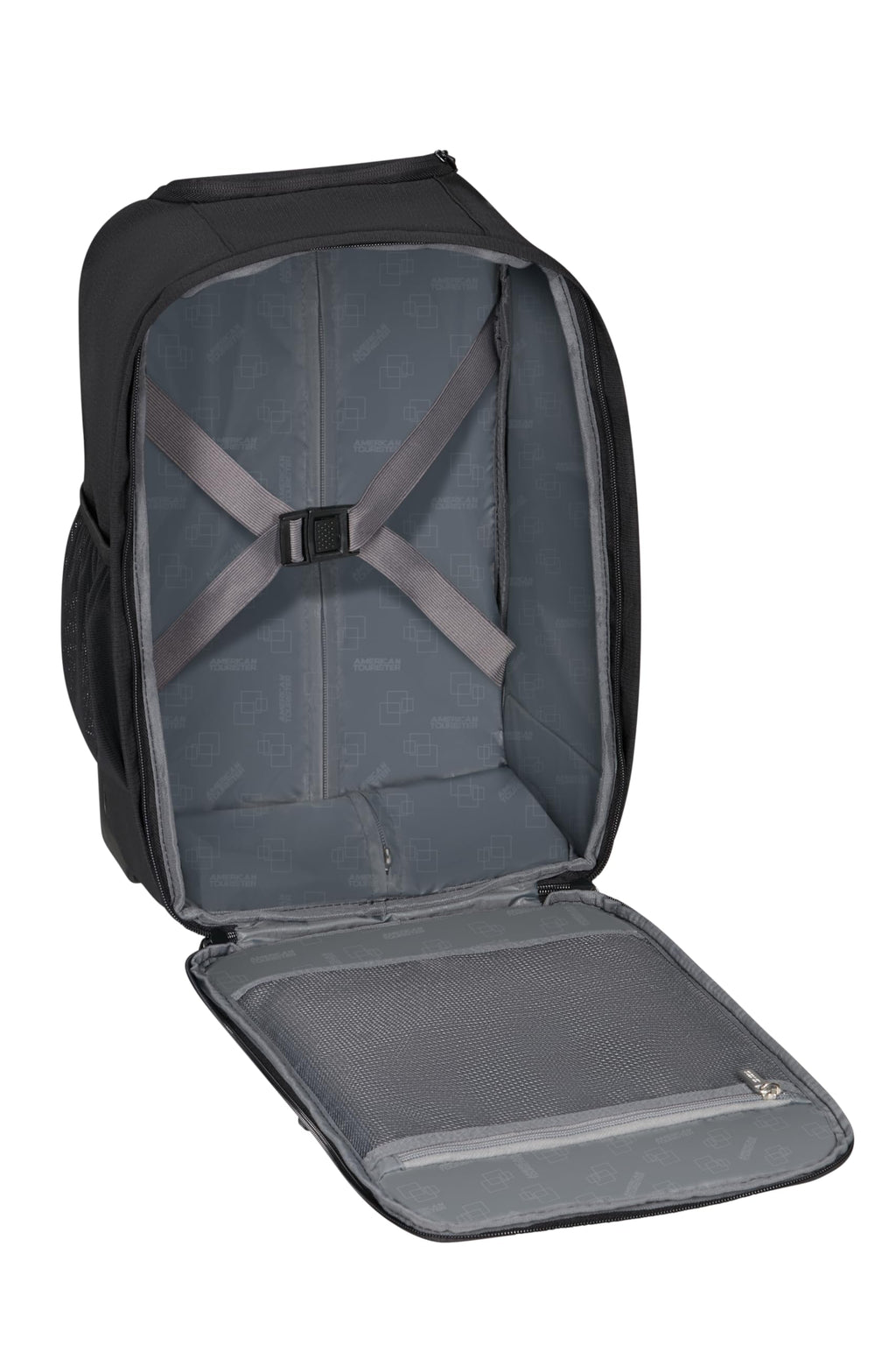Black 38 L Wheeled Cabin Bag F93577