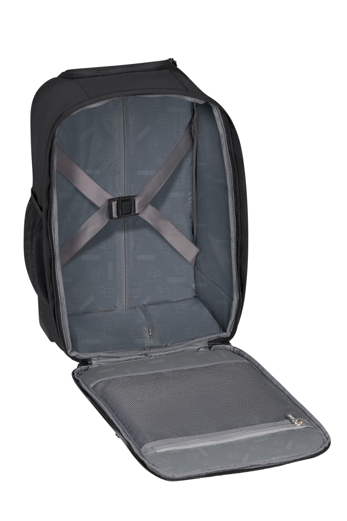 Black 38 L Wheeled Cabin Bag F93577