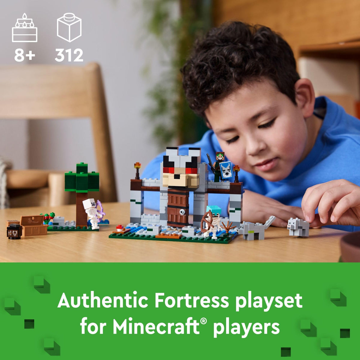 Minecraft Castle Building Set with Minifigures P342
