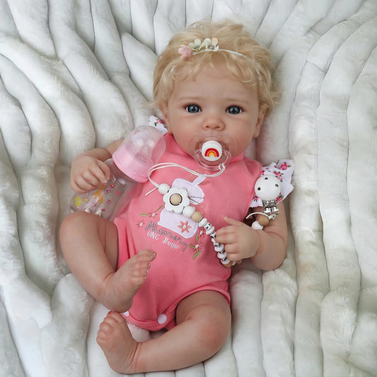 20 Inch Realistic Silicone Vinyl Baby Doll Q660806