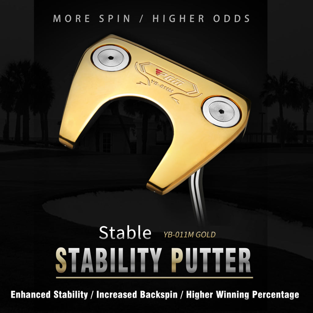 CNC-Milled Low-CG Golf Putter with Alignment Line & Oversized Grip L646497