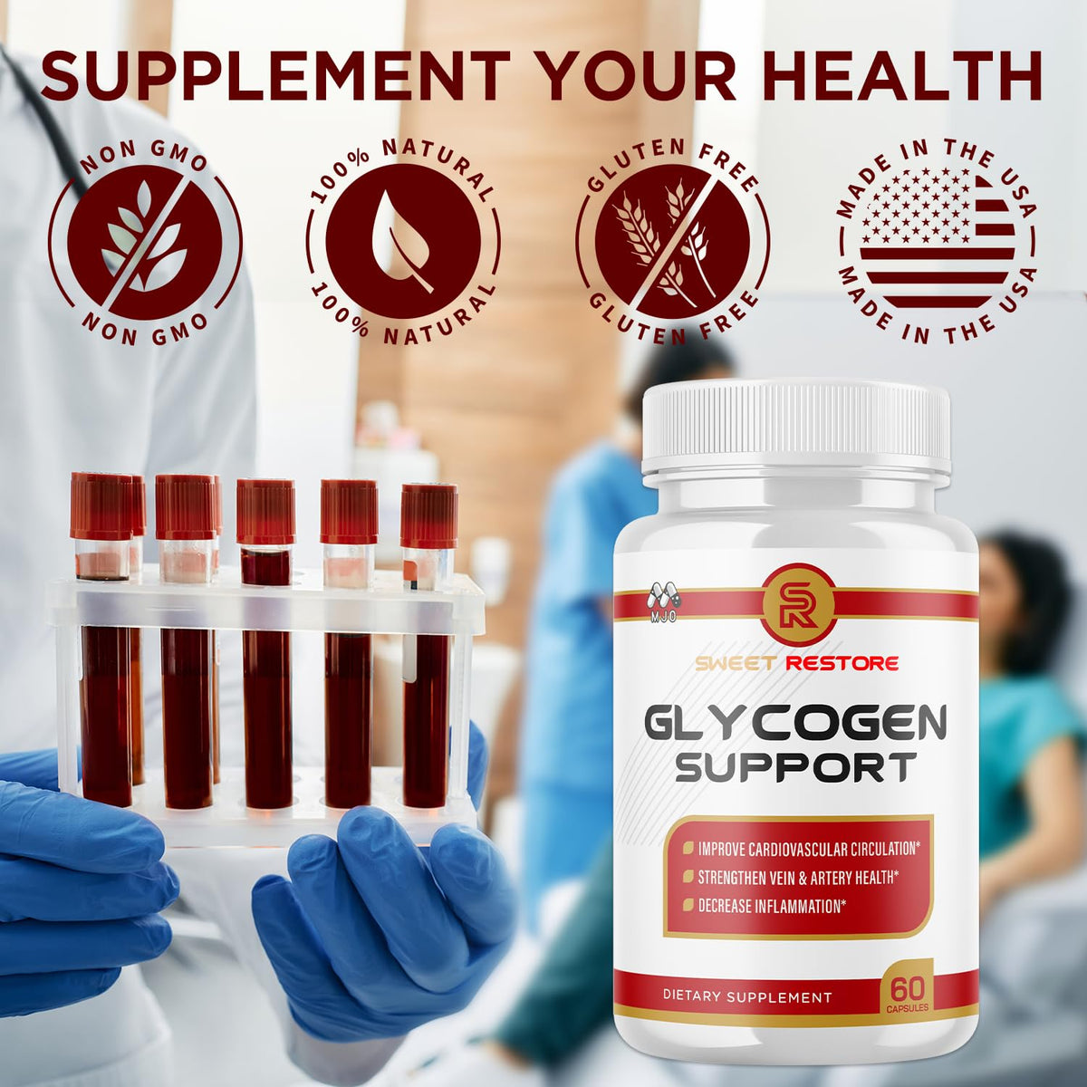 Glycogen Support Capsules 180 Capsules D5199