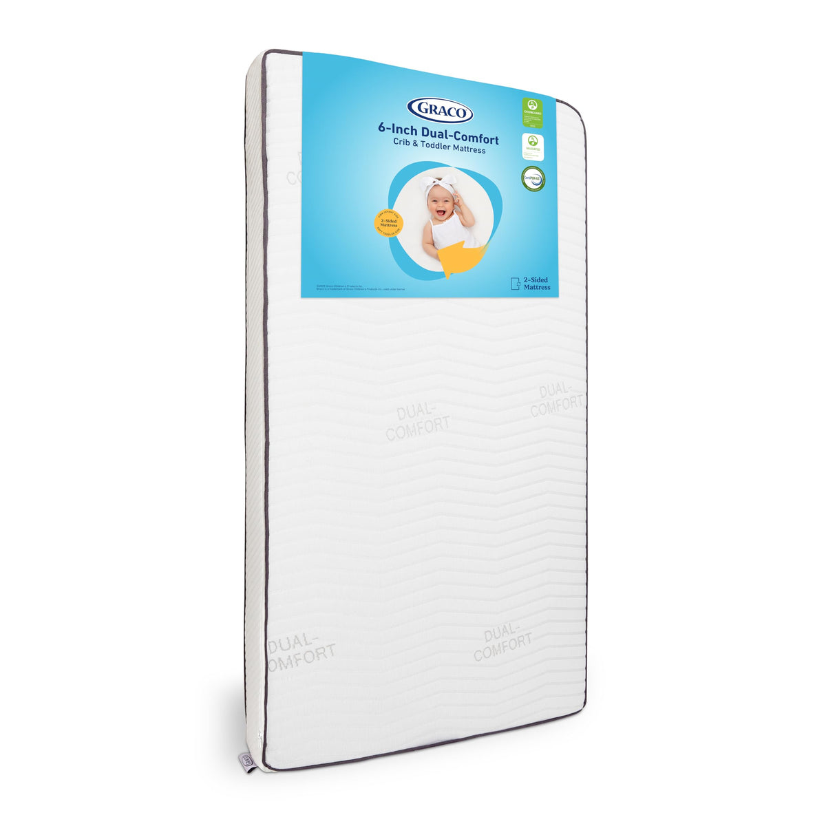 6-Inch Baby Crib & Toddler Mattress T519132